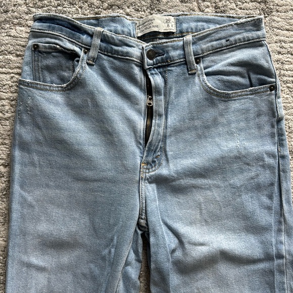 Abercrombie 90s Straight Ultra High Rise - Picture 2 of 4